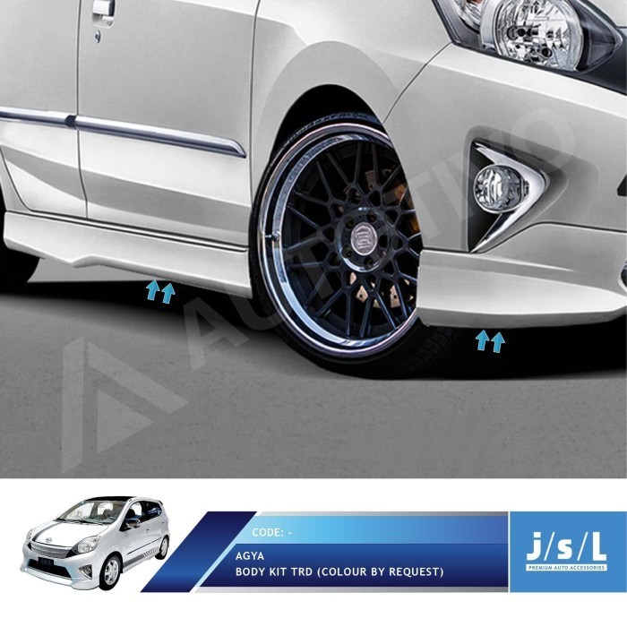 Toyota Agya Body Kit (Colour By Request)/Aksesoris Eksterior Agya