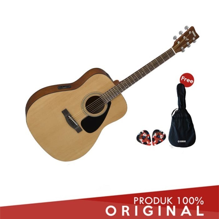 Yamaha Akustik Elektrik Fx 310/Fx310/Fx-310-Nt+Softcase&2Pick