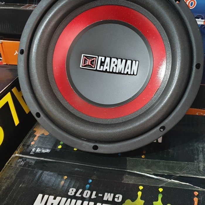 TERBARU - Subwofer Carman 10inc CM1078