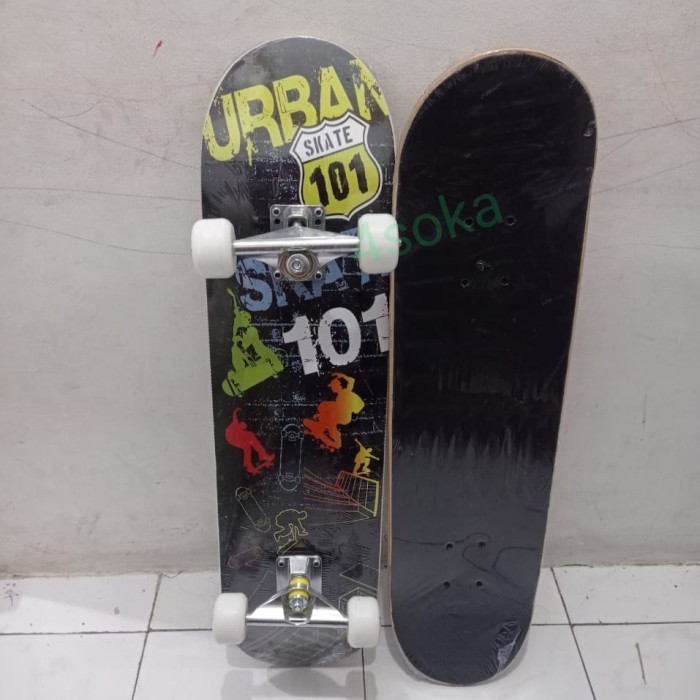 Skateboard Size 8 Xl Maple Dewasa