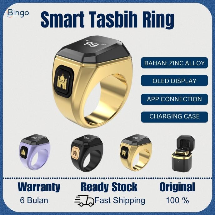 Tasbih digital ring led Zikir Ring Cincin Tasbih ring