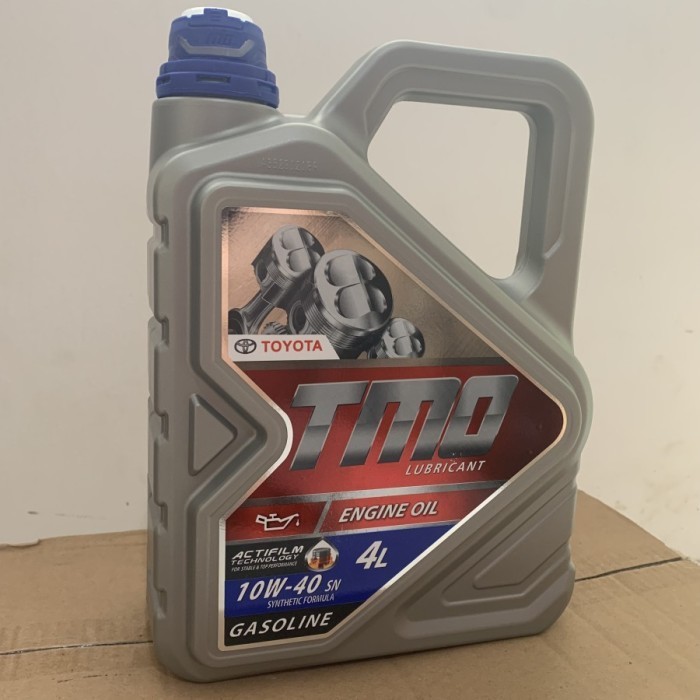 Suku Cadang 43 /Dus Tmo Bensin 4L Isi 4 10W-40 Toyota Oli Mesin Oil Mobil 4000Ml