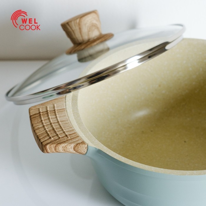 Welcook 5 Pcs Midori Series Cookware - Hijau