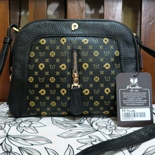 TAS SELEMPANG PAPILLON K 3446 NEW HITAM