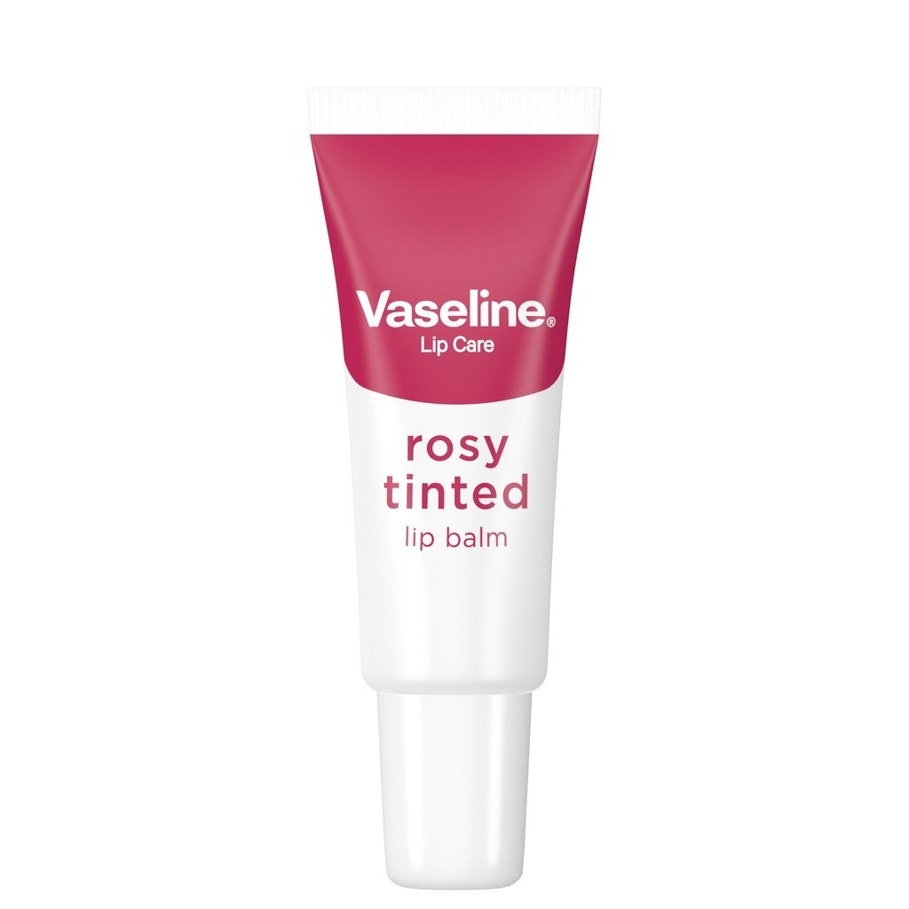 Vaseline Lip Balm Pelembab & Pencerah Bibir Rosy Tinted 10g - Lip Care Image 2
