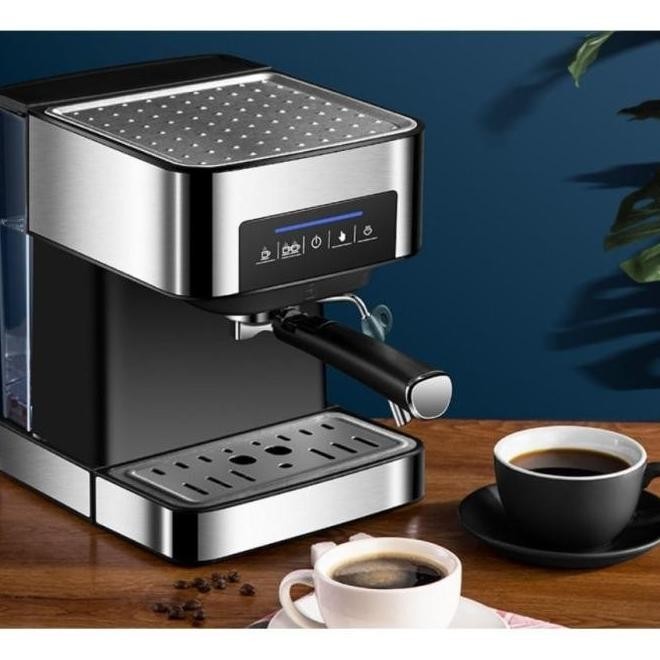 Mesin Kopi Semi Otomatis Espresso Coffe Machine 1.6L Cm6863 Pink Bunny Atlisstore