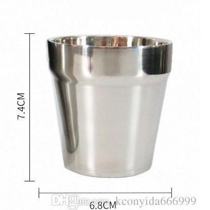 (Made in Korea) Gelas Korea Stainless / Gelas minum Korea gelas ocha rickostore