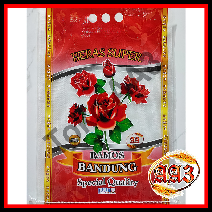 tokokarungaa3 Karung beras laminasi merek Ramos Bandung special 5kg
tokokarungaa3 Karung beras lamin