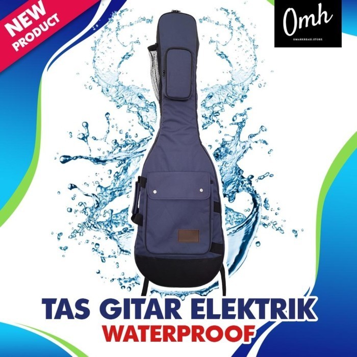 Terbaru 100% Anti Air Tas Gitar Elektrik Waterproof Cordura Bimo1000D Teball /