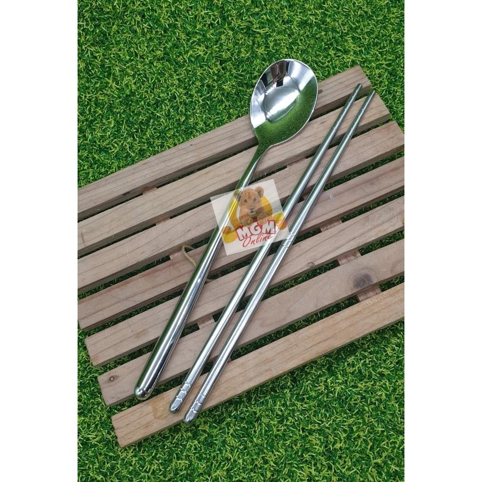 Sendok Korea SUMPIT Korea STAINLESS SUJEO sendok sumpit korea Termurah rickostore