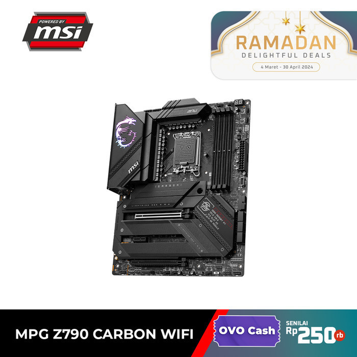 Msi Mpg Z790 Carbon Wifi Motherboard Intel Z790 Lga 1700 Ddr5 Atx