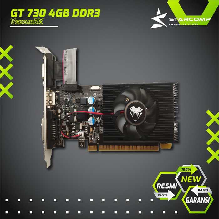 Venomrx Nvidia Geforce Gt730 128 Bit Ddr3 Vga Gt 730 Venom Rx