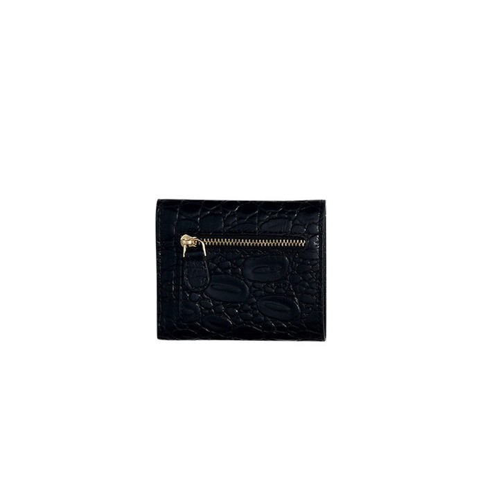 Dompet Wanita Kulit Asli Rounn Small Flap Wallet