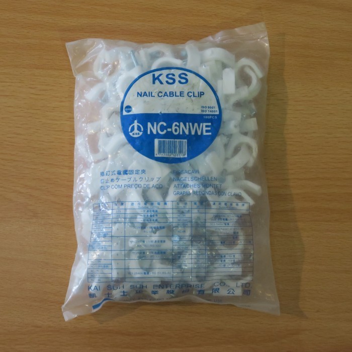 

KSS NAIL CLIP/ KLEM KABEL NC 6 N