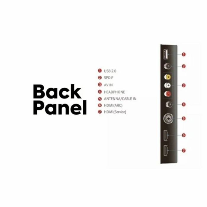 Tv Led Tcl 40 Inch 40B3 Digital Tv Full Hd Garansi 3Th+Breket Led 40In