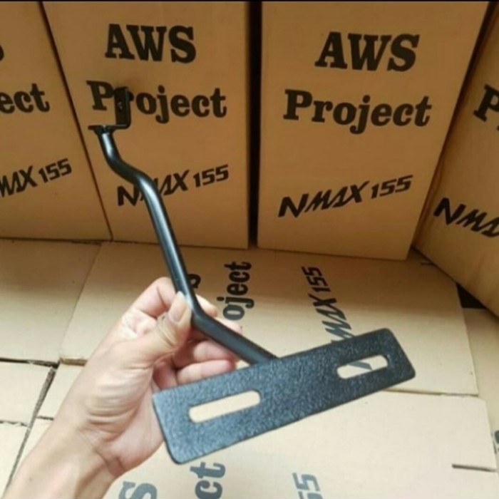 BREKET DUDUKAN PLAT MOTOR YAMAHA NEW NMAX 2020 2021