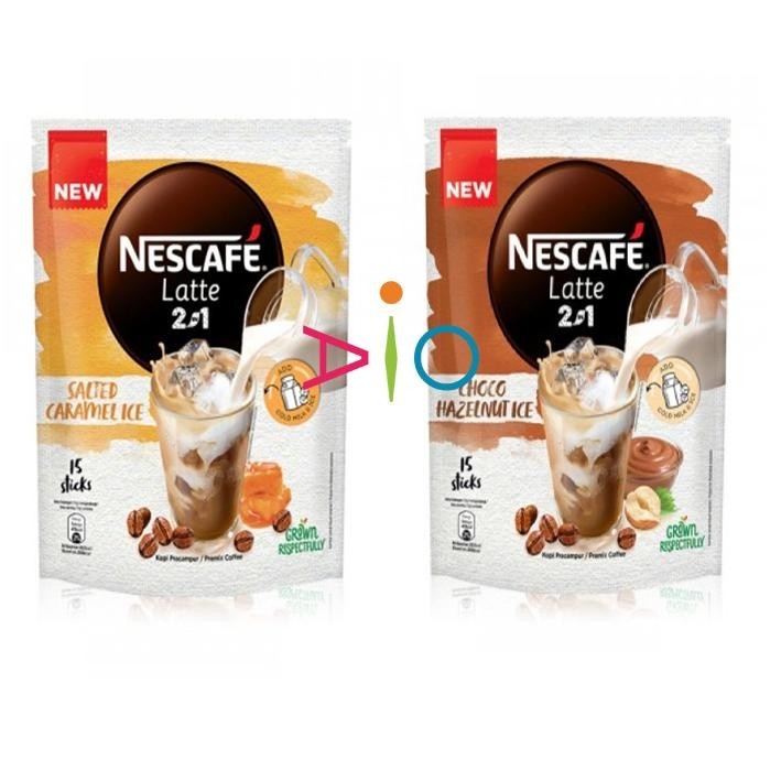 

NESCAFE Latte 2in1 Salted Caramel Ice | Nescafe Latte Choco Hazelnut Ice