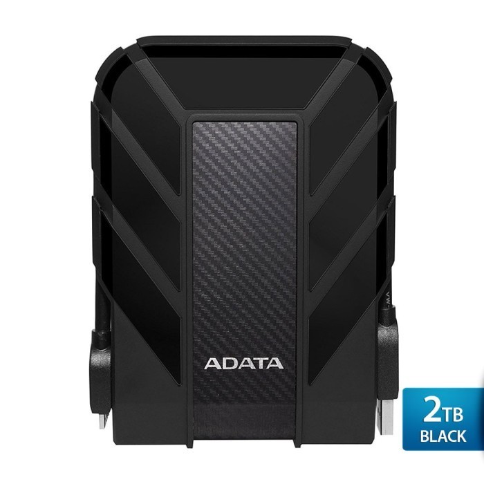 Hard Disk Eksternal Hdd Adata Hd 710 Pro 2Tb Usb3.1 Black Grnsi 2Tahun
