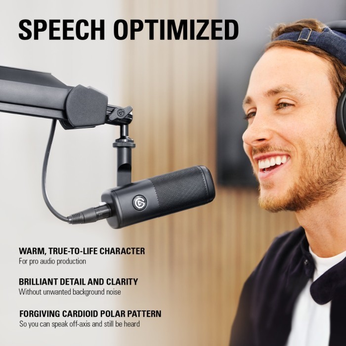 Elgato Wave Dx Dynamic Xlr Gaming Microphone - Garansi Resmi