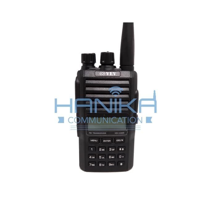 Vev-3388D Ht Vhf 5Watt Baru Handie Talkie Vev3388 3388 Vev3388D