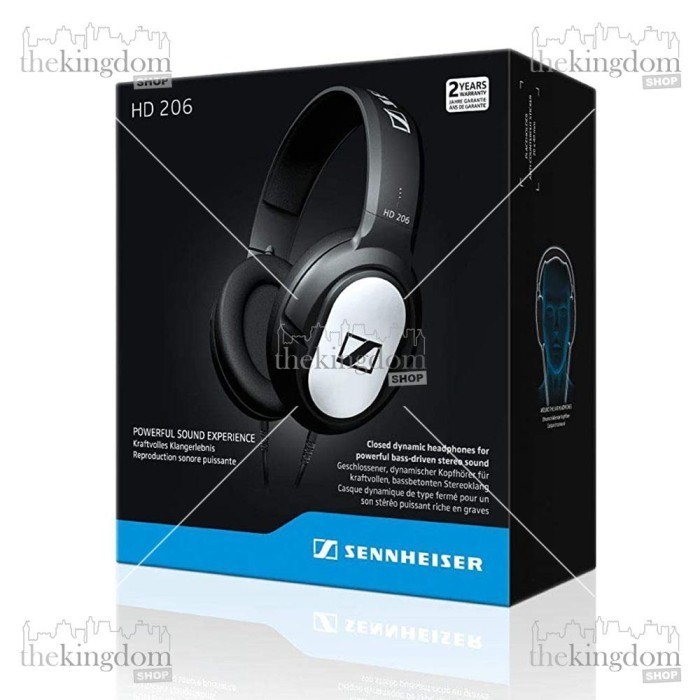 Sennheiser Hd 206 Over Ear Headphone Hd206