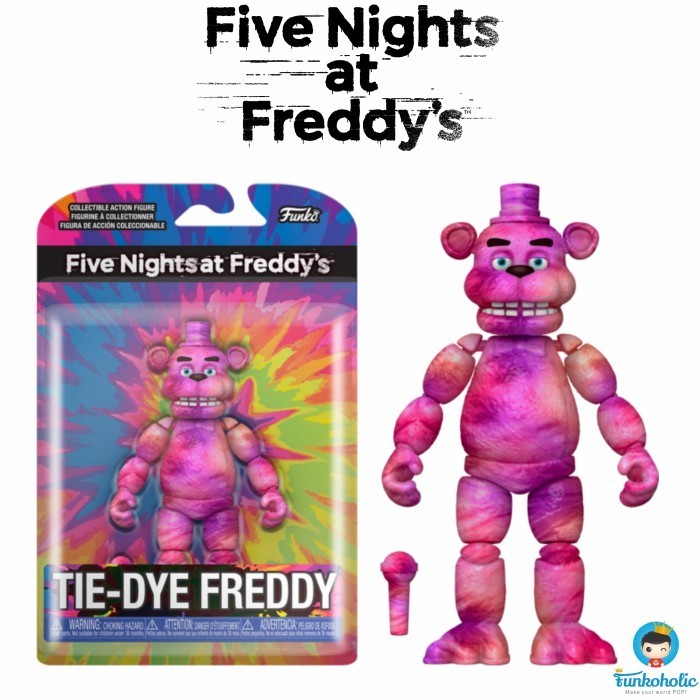 Funko Articulated Five Nights At Freddy'S (Fnaf) - Tie-Dye Freddy