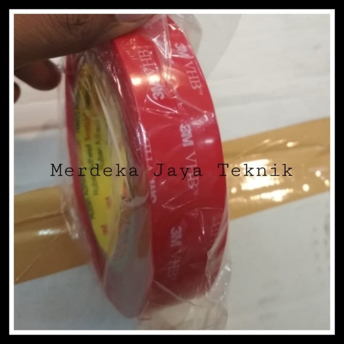 

DISKON 4910 3M VHB Tape Clear-transparan Ukuran 24mm x 4,5M Double Tape 3M