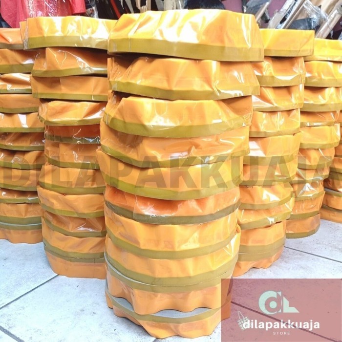 

MURAH Double Tape Gulungan Kuning Coklat Perekat Dobel Tip Industrial