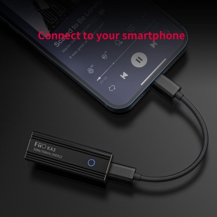Fiio Ka3 Portable Hi-Res Usb Dac And Amplifier Ka 3