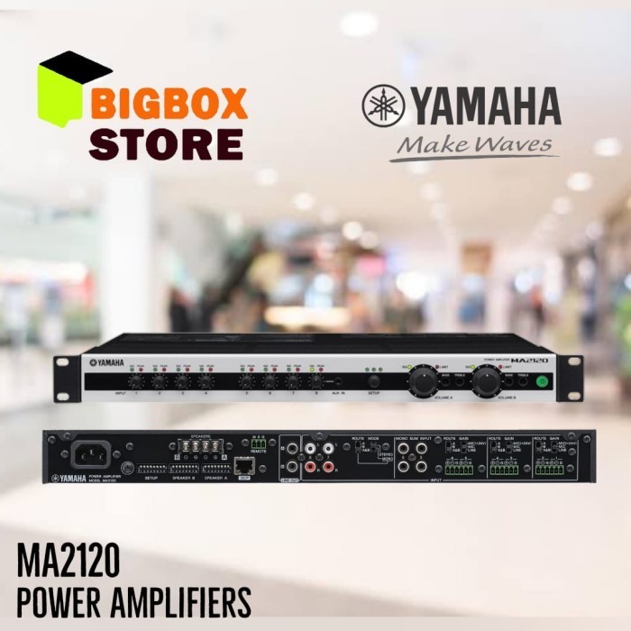 Yamaha MA2120 Amplifier 120W x 2 Kanal Original