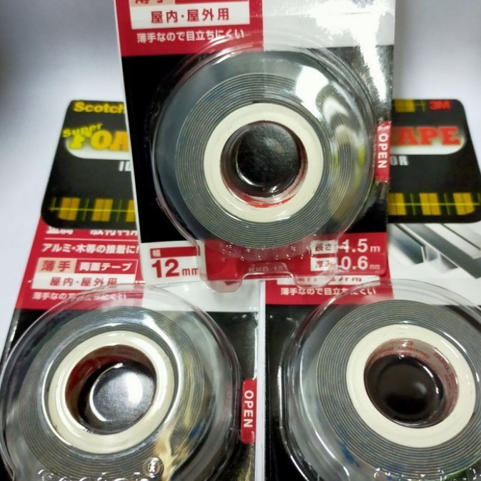 

HARGA DISKON 3M super foam tape kkd 12