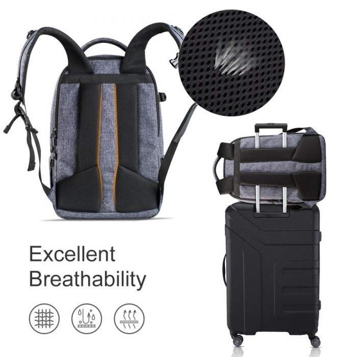 K&F Knf Kf Concept Nylon Camera Backpack Large Capacity Multifunction