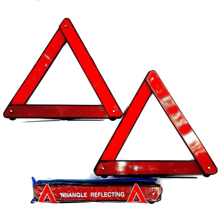 Segitiga Pengaman Reflektor Triangle Warning Besar Mobil Fuso