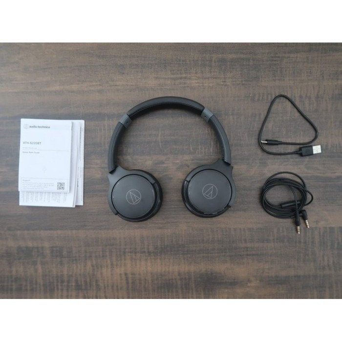 Audio Technica Ath-S220Bt / S220 Bt Bluetooth Headphones Headset