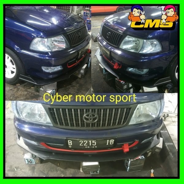 Lips bumper depan kijang . lips bumper universal. front lips