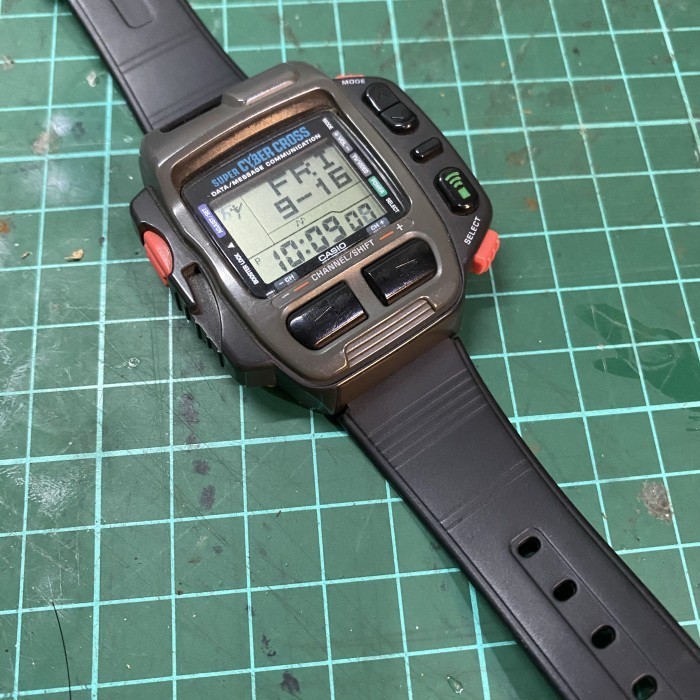 [DPR] Jam tangan casio jg 200 cybercross