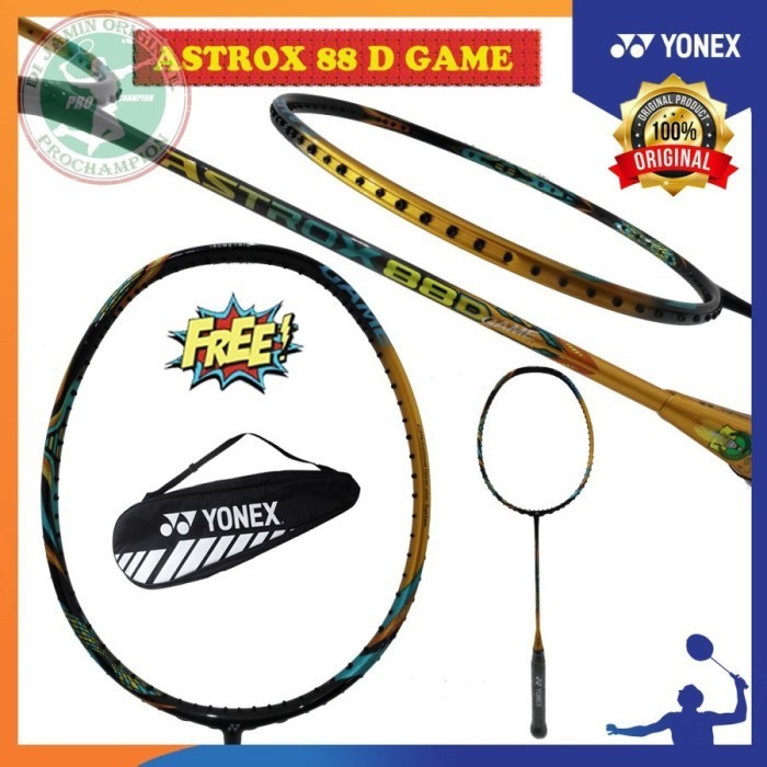 NEW YONEX ASTROX 88D 88 D GAME RAKET BADMINTON ORIGINAL