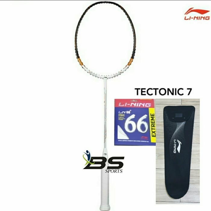 RAKET BADMINTON RAKET LINING TECTONIC 7 100% ORIGINAL