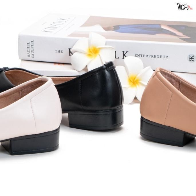 Sepatu Kerja Wanita Hak 3Cm Sepatu Hak Tahu Nyaman Murah Pantofel