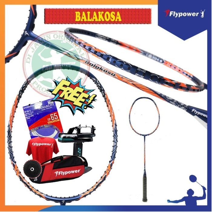 FLYPOWER BALAKOSA RAKET BADMINTON ORIGINAL