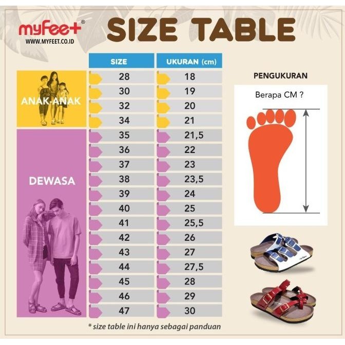 Sandal Myfeet F18 3-Colors