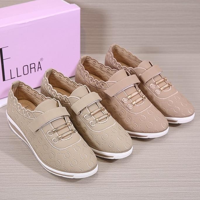 Ellora Ey920-01 Sepatu Wanita Wedges Import