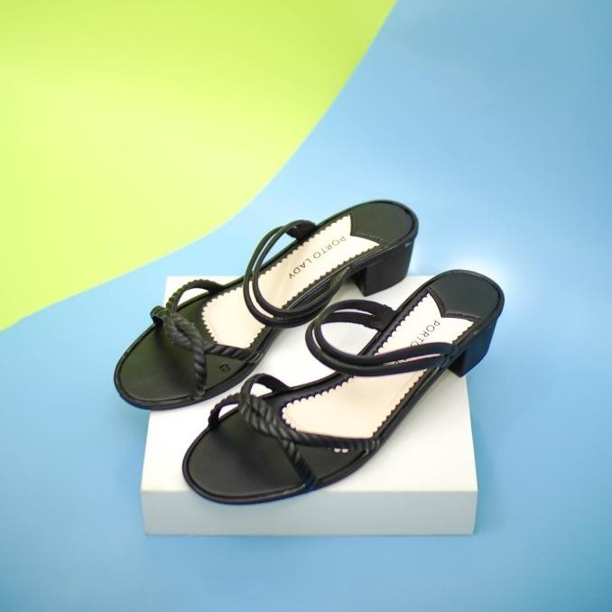 Porto Sol - Sepatu Wedges Wanita Sepatu Kondangan Sepatu Pesta Wanita