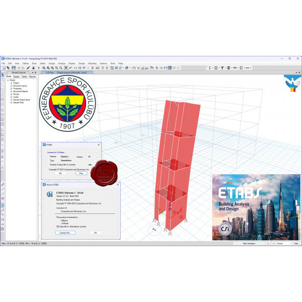 Software Aplikasi   CSI ETABS (Full Version)