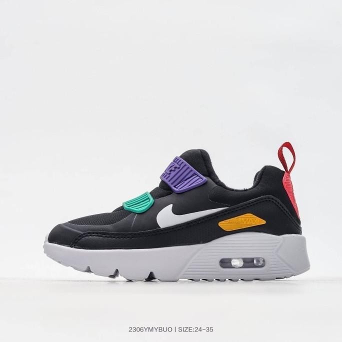 SEPATU KIDS NIKE AIR MAX 90 BLACK ORIGINAL VIETNAM BNIB DHIASARI5