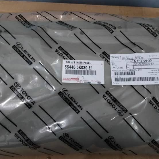 Laci/Cover Dashboard Innova Lama Warna Abu/Grege 55440-0K030-E1