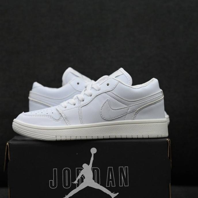 SEPATU KIDS NIKE JORDAN 1 LOW FULL WHITE ORIGINAL VIETNAM BNIB  DHIASARI5