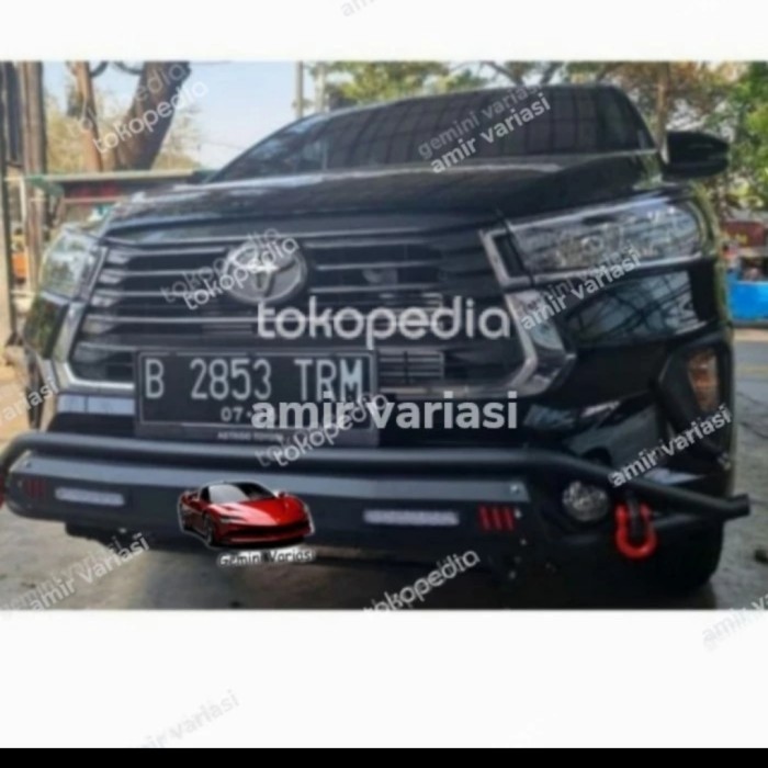TOWING TANDUK DEPAN ARB COBRA INNOVA REBORN 2016-2021 PENGAMAN BEMPER