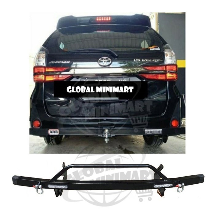 PAKET TANDUK DEPAN LED + TOWING BELAKANG MOBIL AVANZA / XENIA 2019