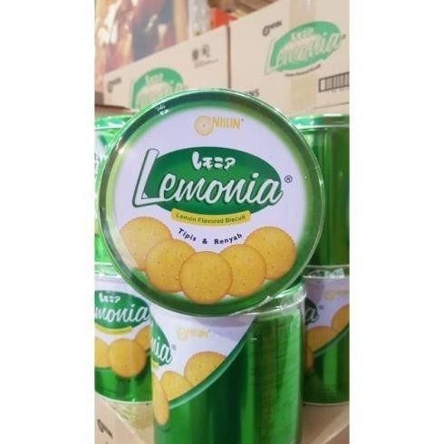 

NISSIN Lemonia Tin 700g biskuit tipis kaleng enak murah rasa lemon TP